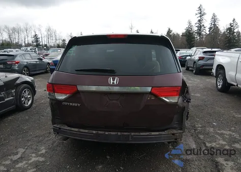 2014 Honda Odyssey Lx из США, поврежденный, VIN 5FNRL5H29EB036859
